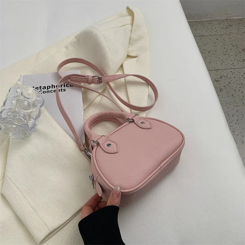 Adorable PU Leather Shell Bag