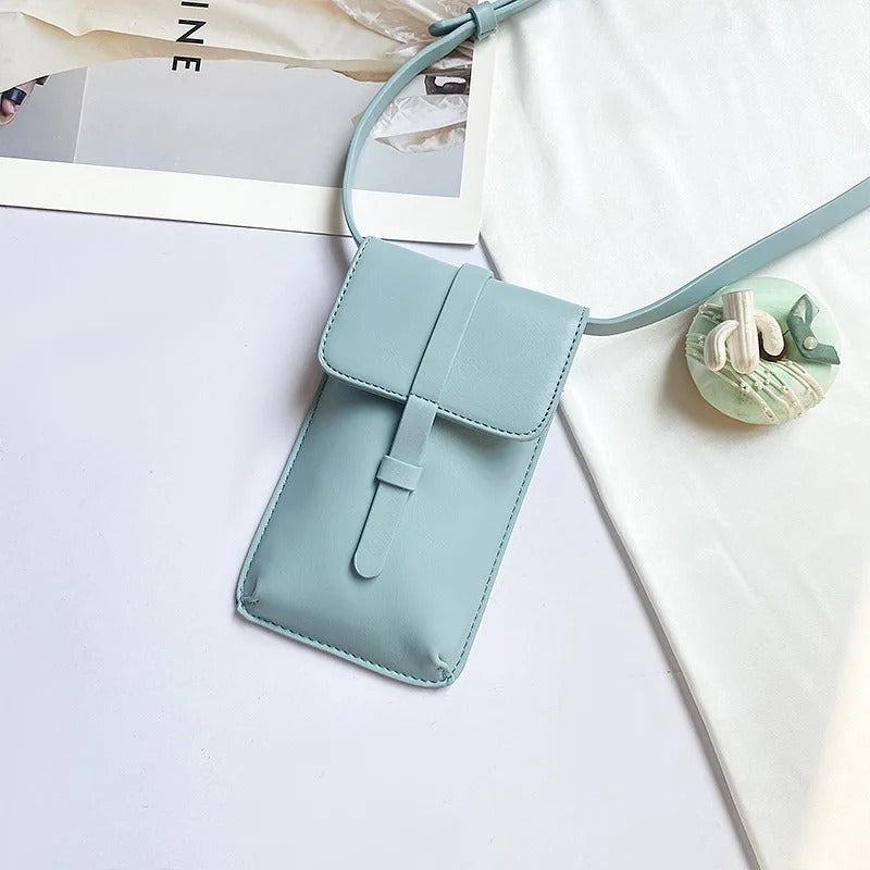 Chic Flap Closure Crossbody Bag