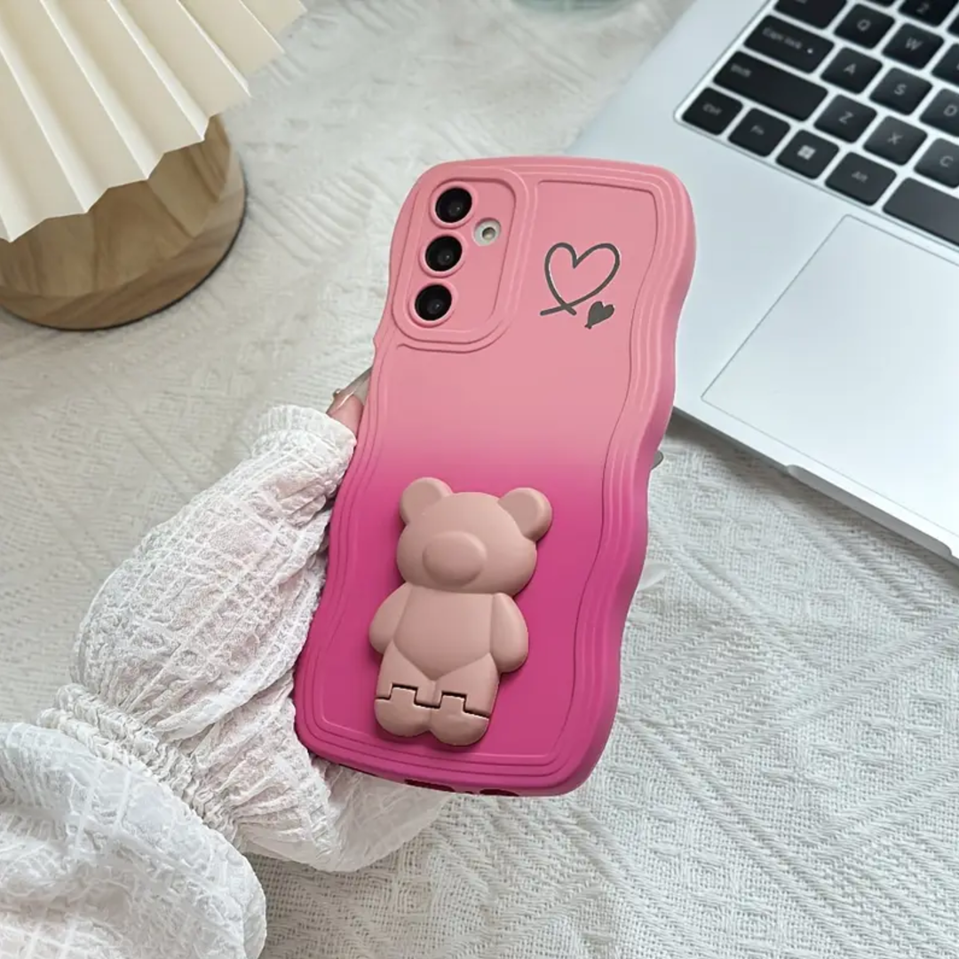 Snuggle Bear Phone Case - Samsung