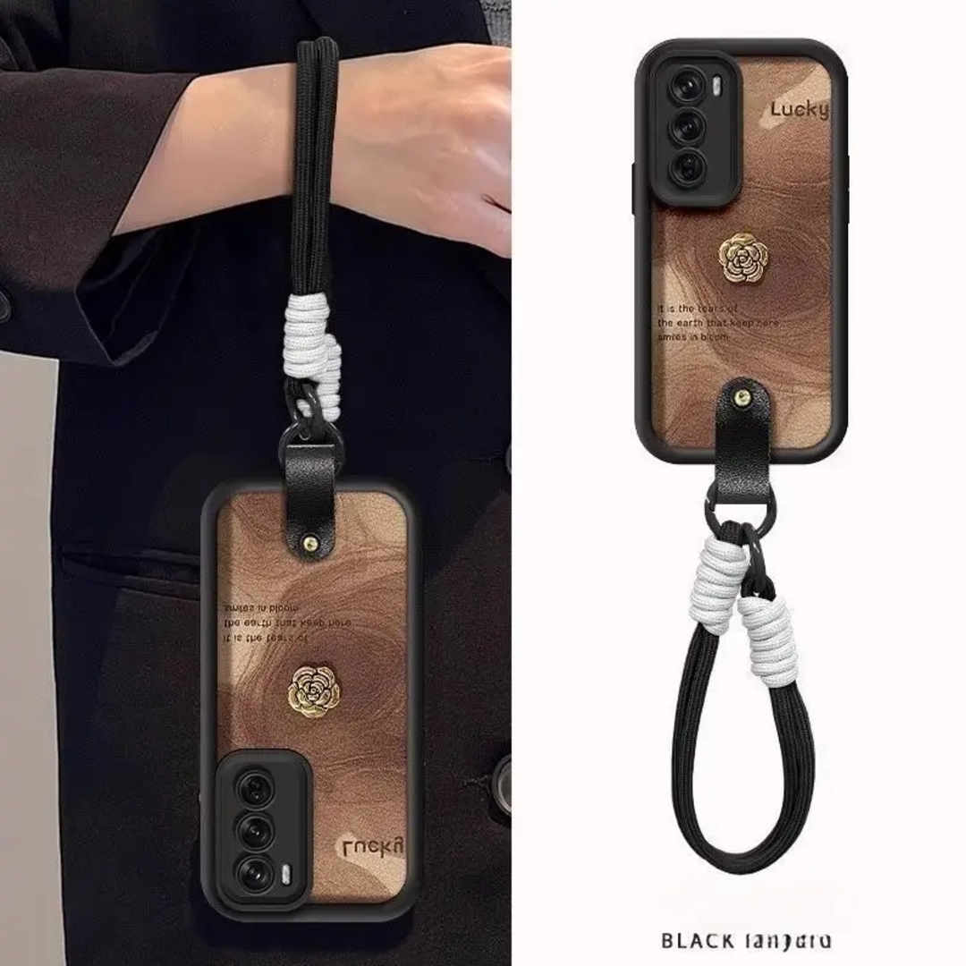 Elegant Leather Texture Phone Case - Samsung