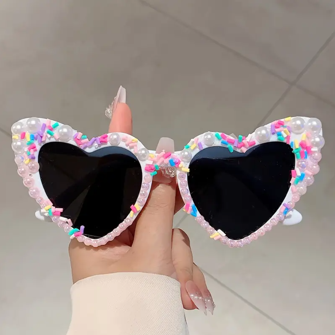 Birthday Babe Heart Shades