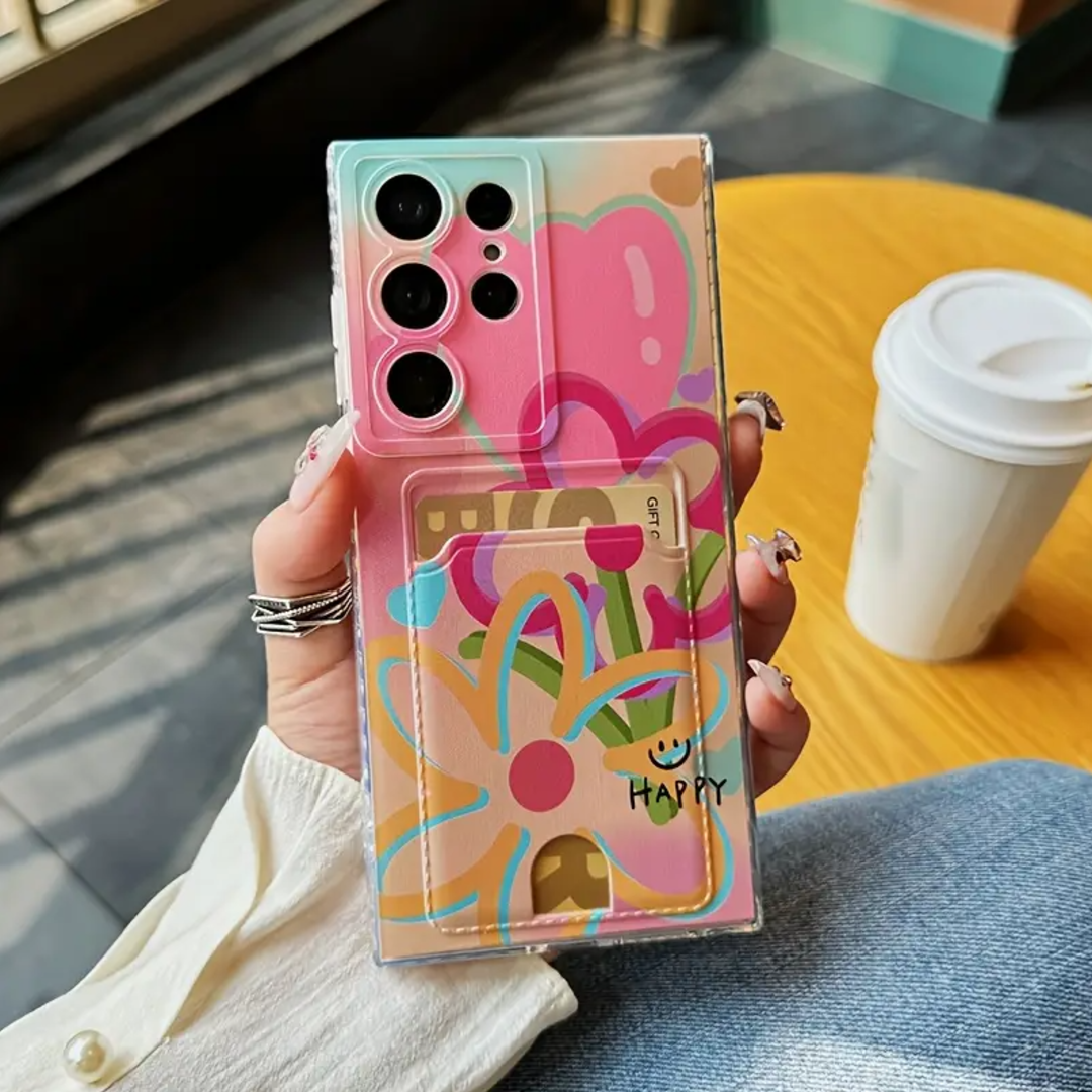 Artistic Graffiti Style Heart Case - Samsung