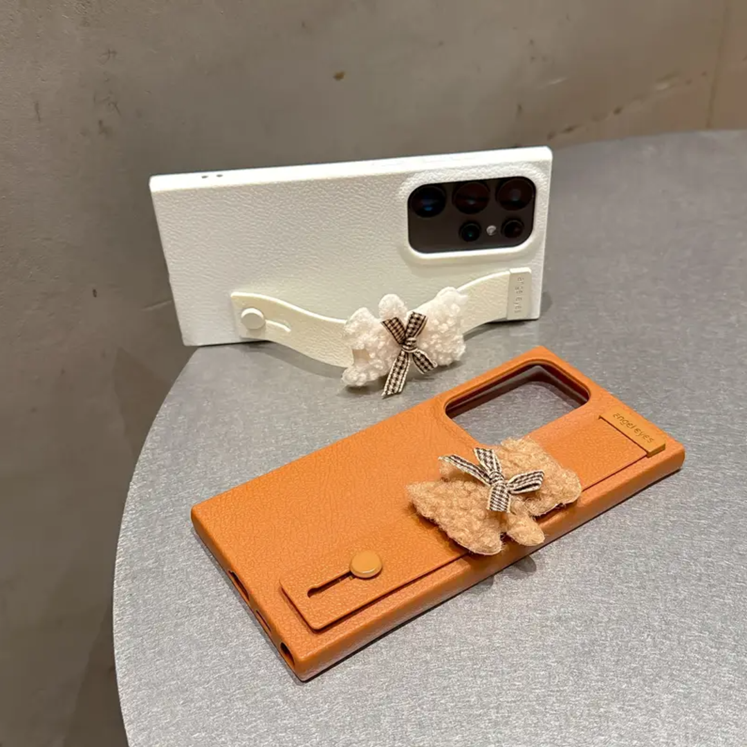 Bear Pattern Phone Case - Samsung