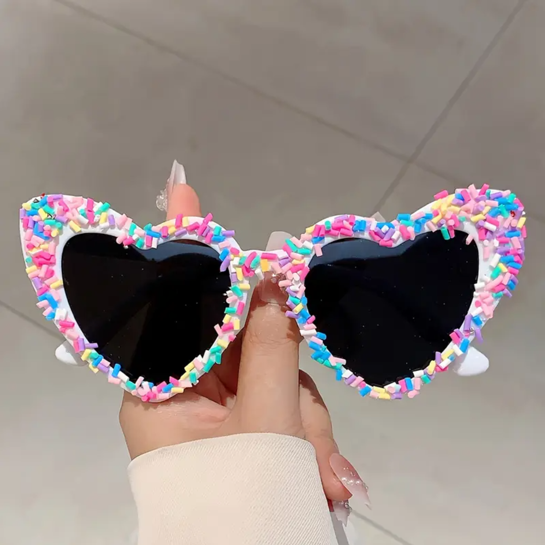Birthday Babe Heart Shades