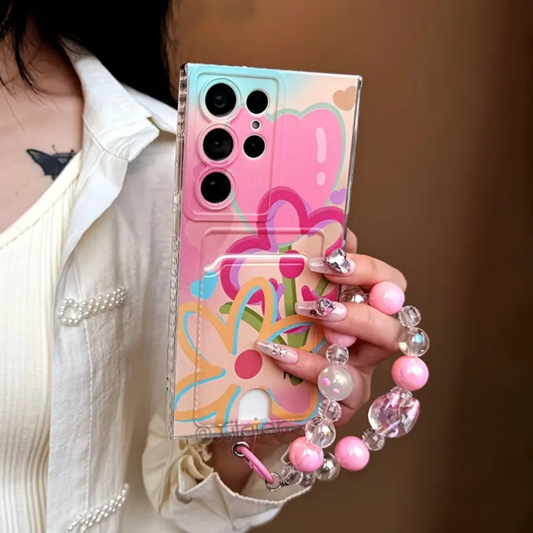 Artistic Graffiti Style Heart Case - Samsung