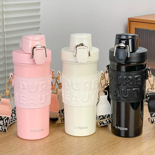 Sippin' Beauty Strap Tumbler