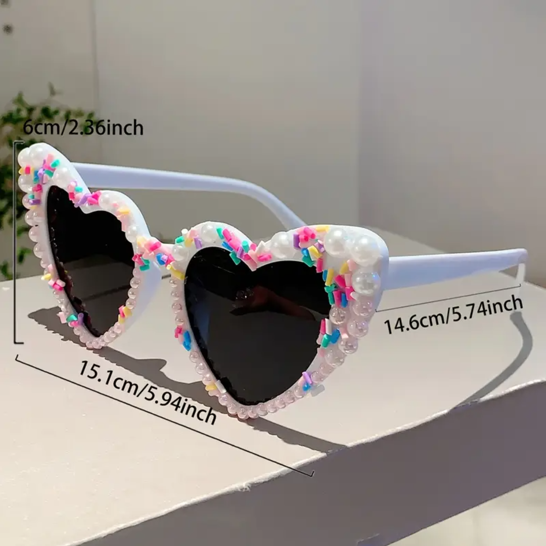Birthday Babe Heart Shades
