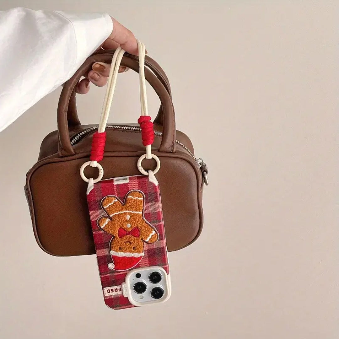 Embroidered Christmas Magic Case - iPhone