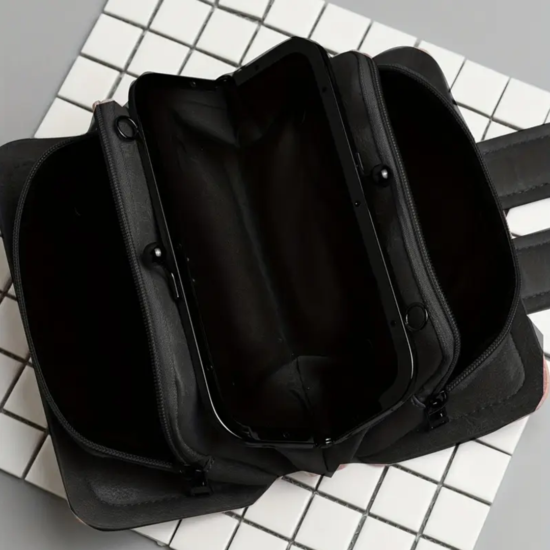 Rivet Motorcycle Chain Clutch Bag