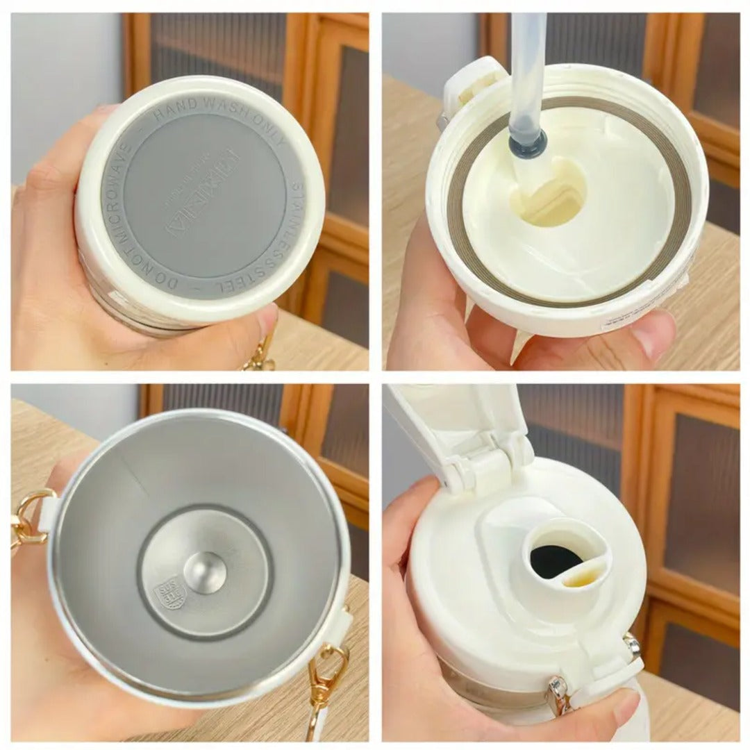 Sippin' Beauty Strap Tumbler