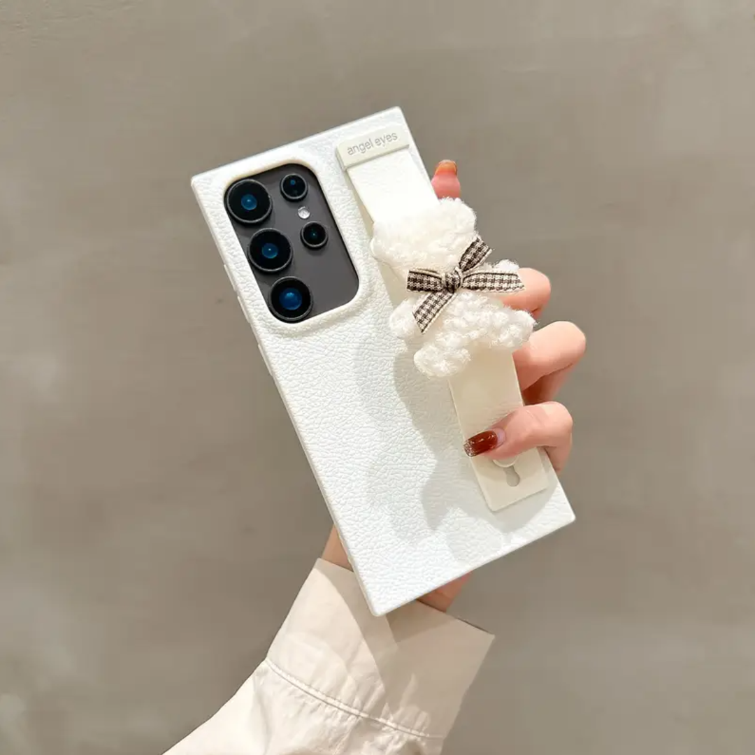 Bear Pattern Phone Case - Samsung