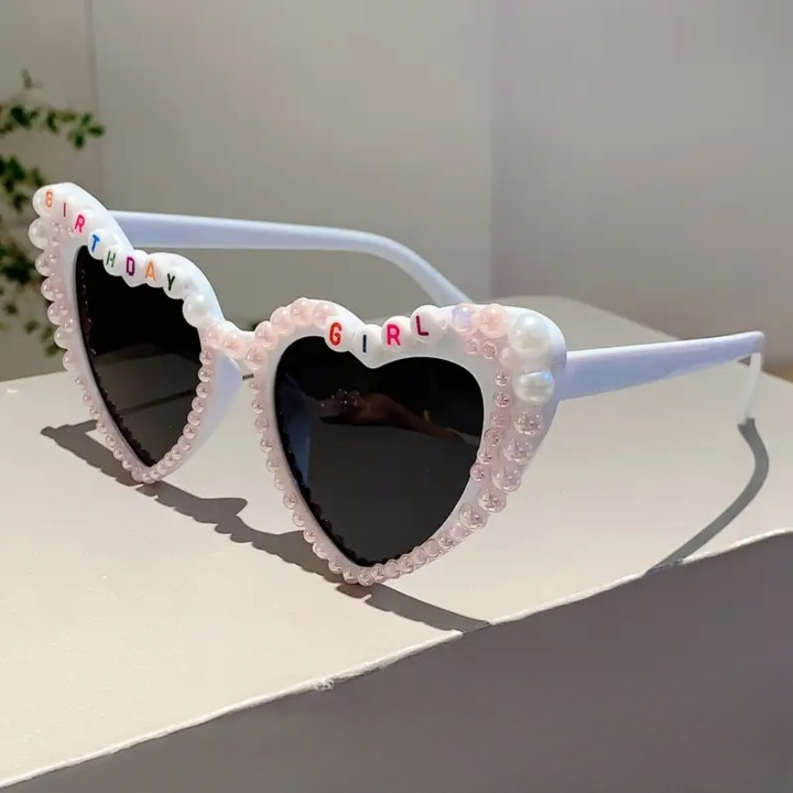 Birthday Babe Heart Shades