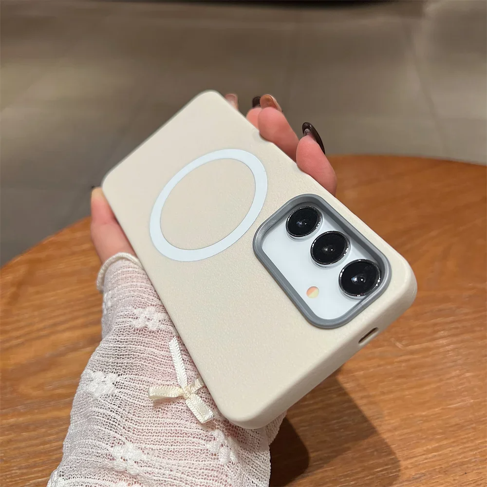 Elite Leather Magsafe Phone Case - Samsung