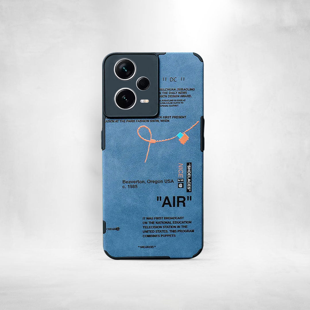 Sneaker Label Leather Edge Case - Xiaomi