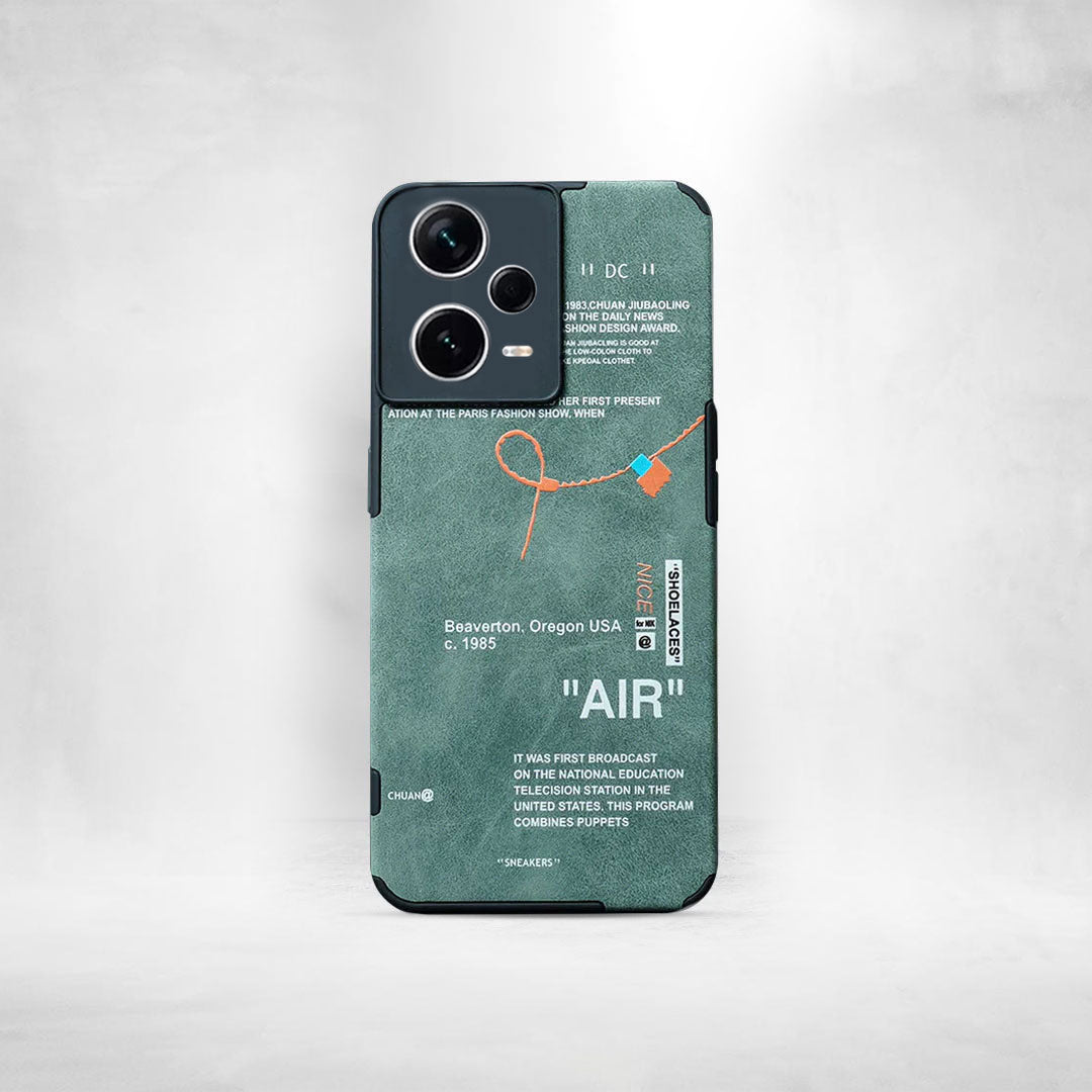 Sneaker Label Leather Edge Case - Xiaomi