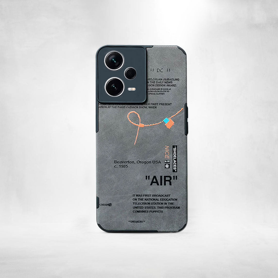 Sneaker Label Leather Edge Case - Xiaomi