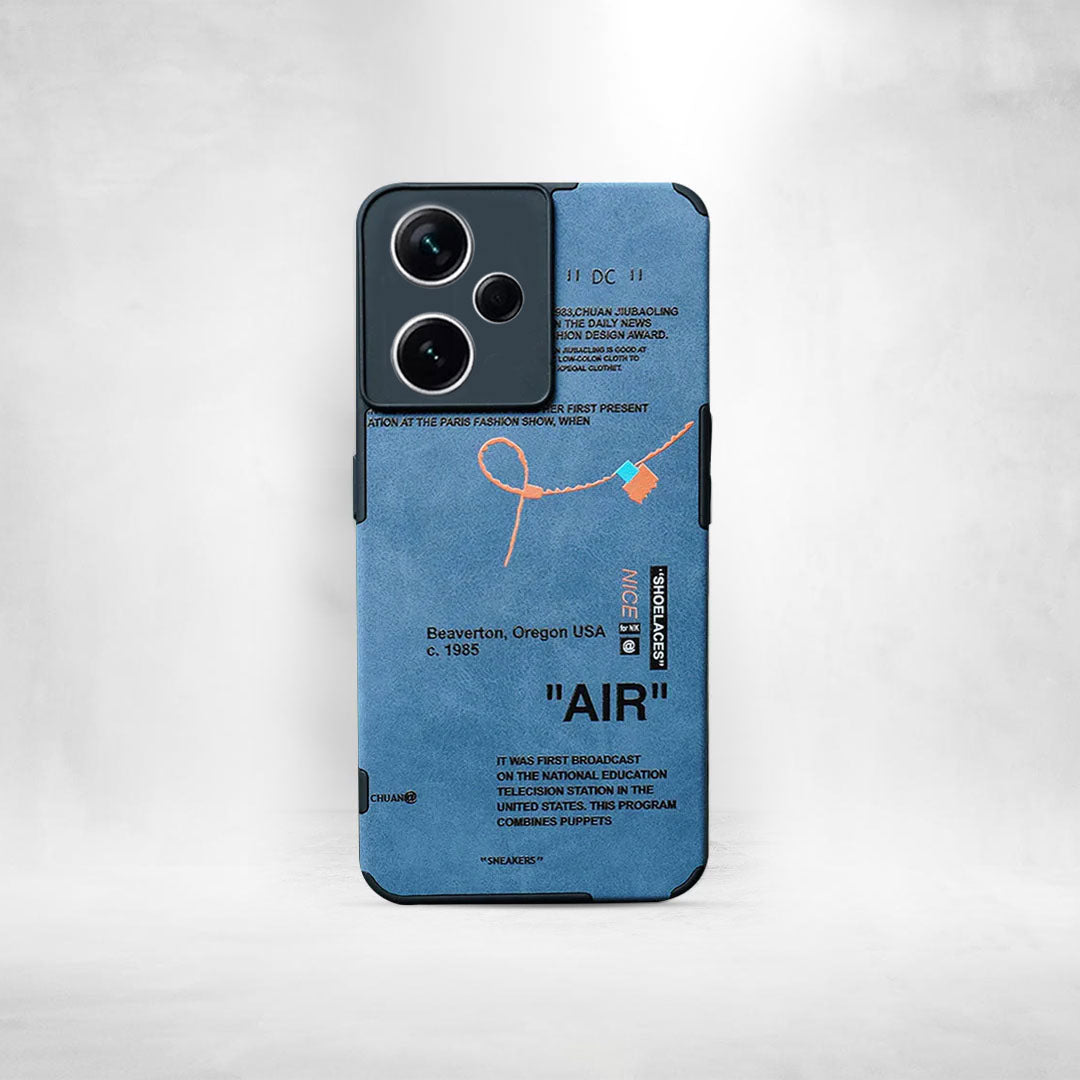 Sneaker Label Leather Edge Case - Xiaomi