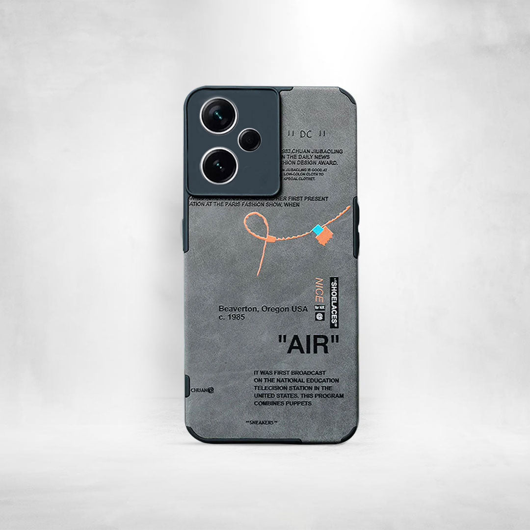 Sneaker Label Leather Edge Case - Xiaomi