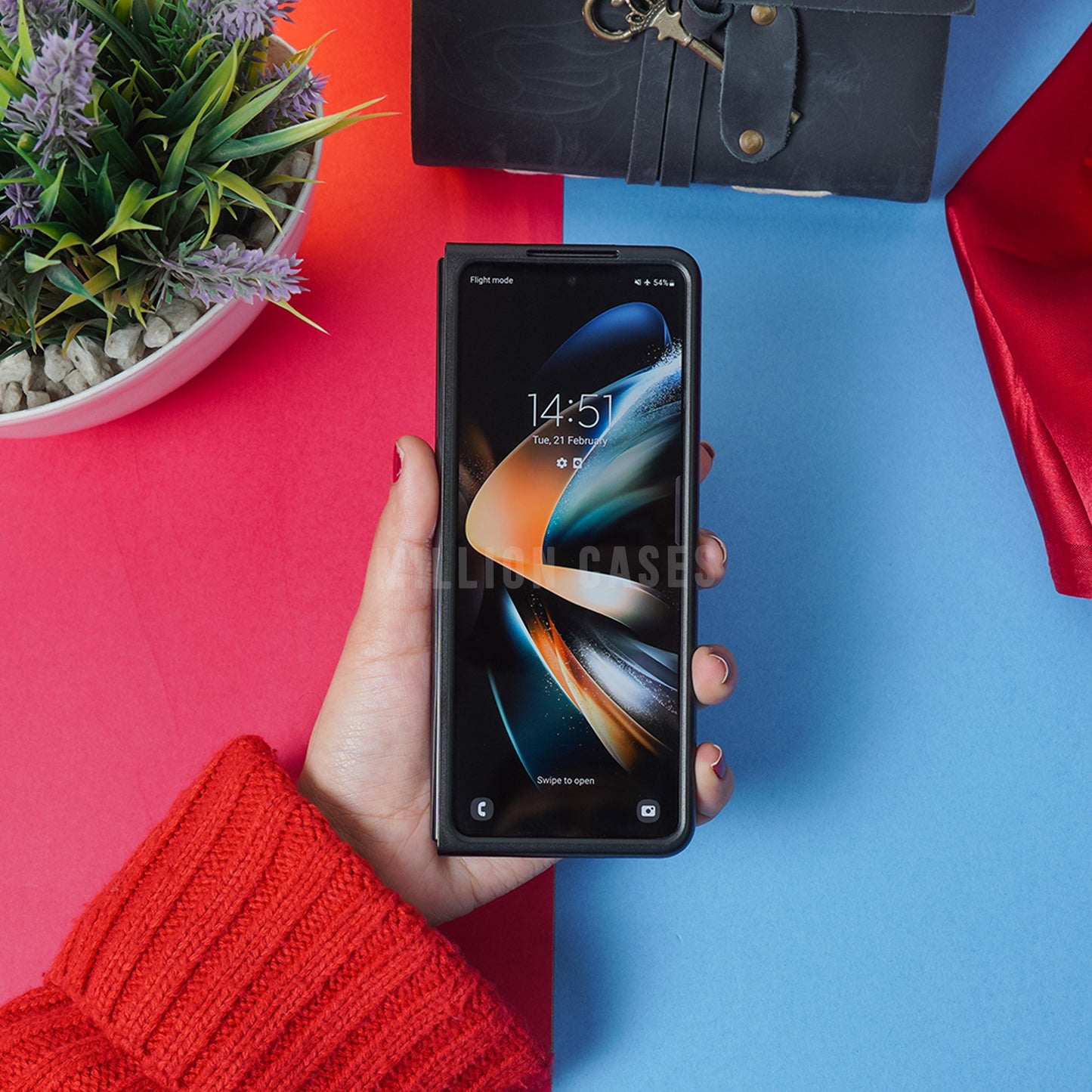 Galaxy Z Fold4 BMW Carbon Fiber Case