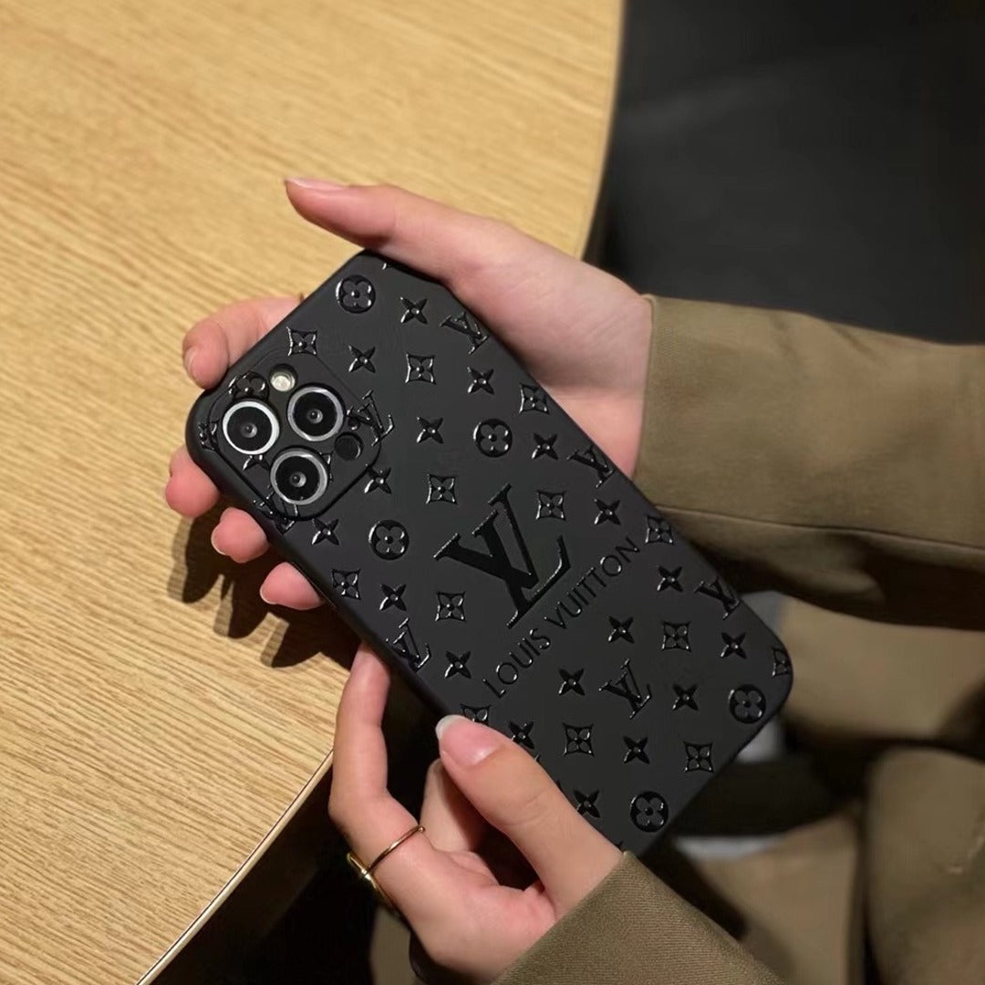 Retro Pattern Shockproof Case - iPhone