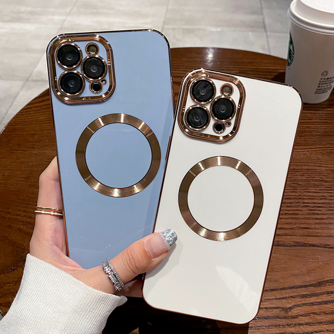 iPhone - Classic Plating Soft Edge Magsafe Case