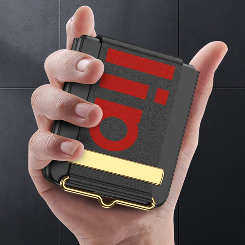 Galaxy Z Flip6 Wristband Ultra-thin Frosted Case