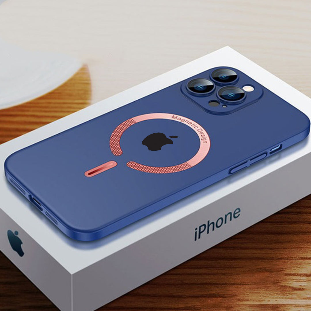 iPhone Series Magsafe Edition Matte Finish Camera Protective Case