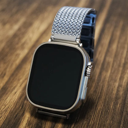 Luxury Steel Magnet Clasp Strap for iWatch