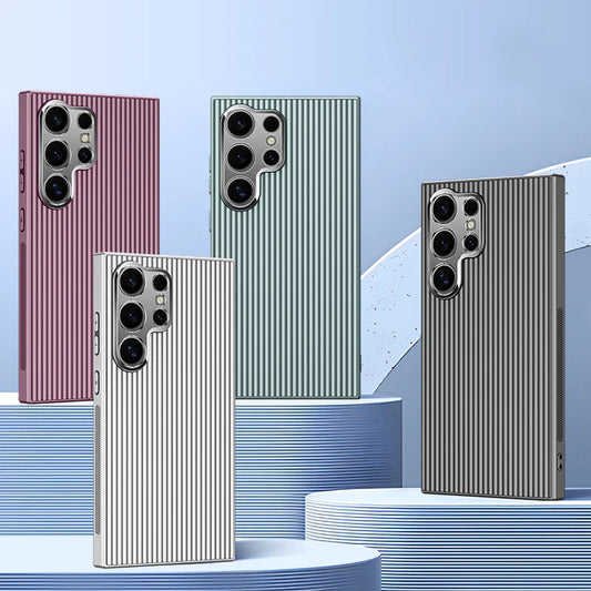 Trendy Grip Pro Striped Pattern Case - Samsung
