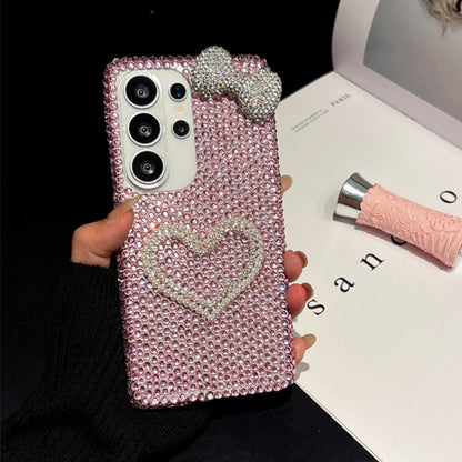 Diamond Heart Bow Luxe Case