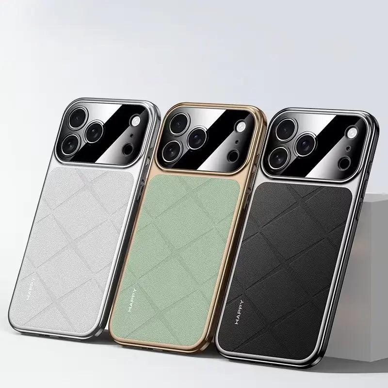 iPhone 17 Series Classy High-End Leather Business Case