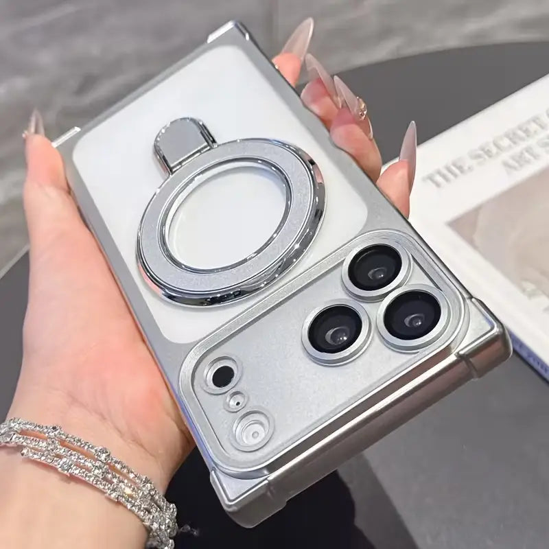 Phoenix Glow Metal Ring Case
