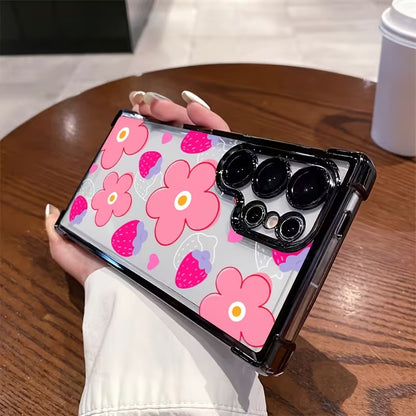 Floral Strawberry Joy Case