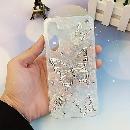 Butterfly Pattern Mobile Phone Case - Samsung