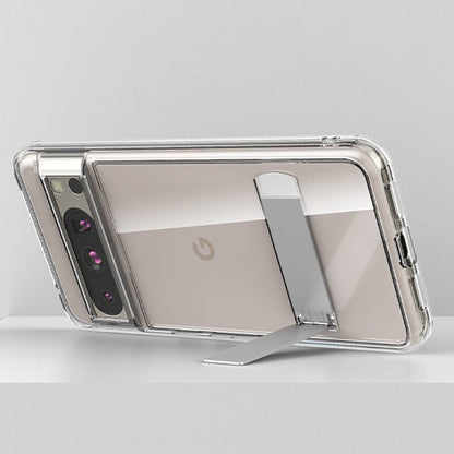 Versatile Refined Clear Kickstand Case - Google