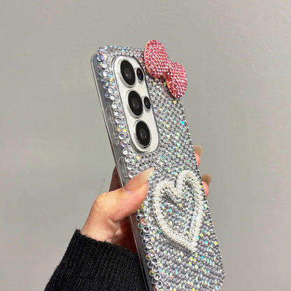 Diamond Heart Bow Luxe Case