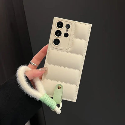 Simple Down Jacket Phone Case - Samsung