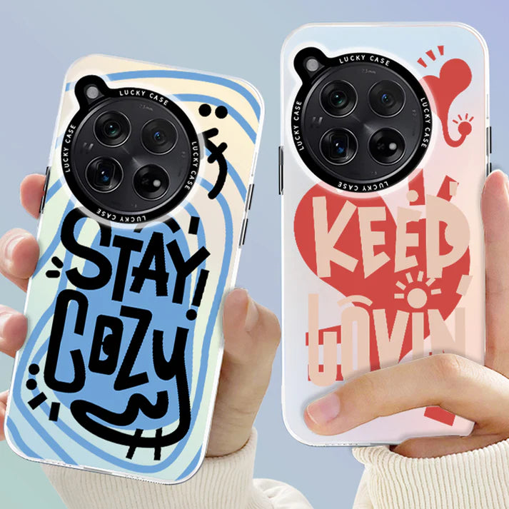 Trendy Graffiti Aurora Laser Phone Case - OnePlus