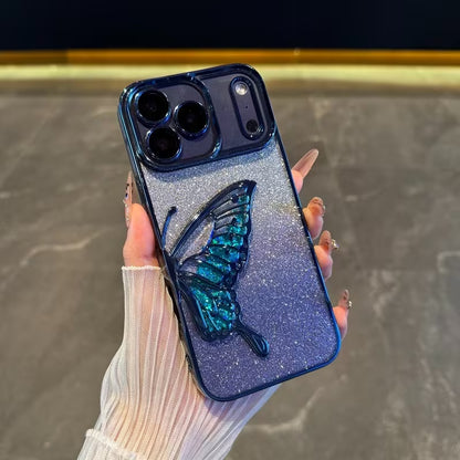 Luxe Sapphire Butterfly Case
