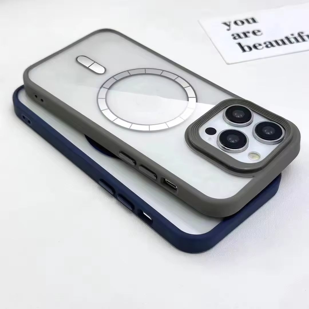Modular Magnetic Transparent Shield Case - iPhone