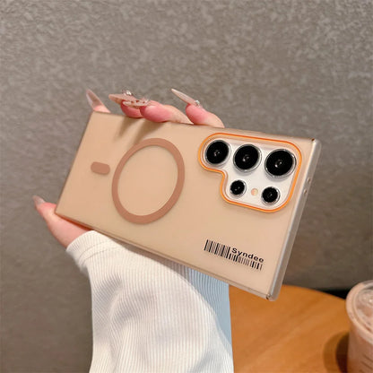 Frosted Translucent Dual Tone Lens Slim Case - Samsung