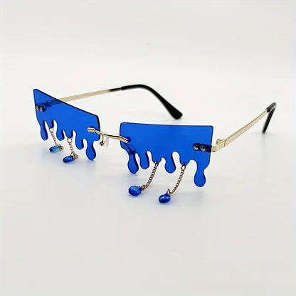 Square Melting Design Sunglasses