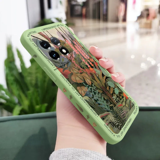 Artistic Nature Print Protective Case – OnePlus