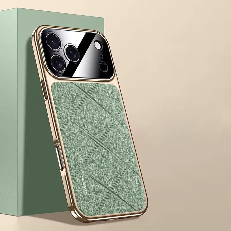 iPhone 17 Series Classy High-End Leather Business Case