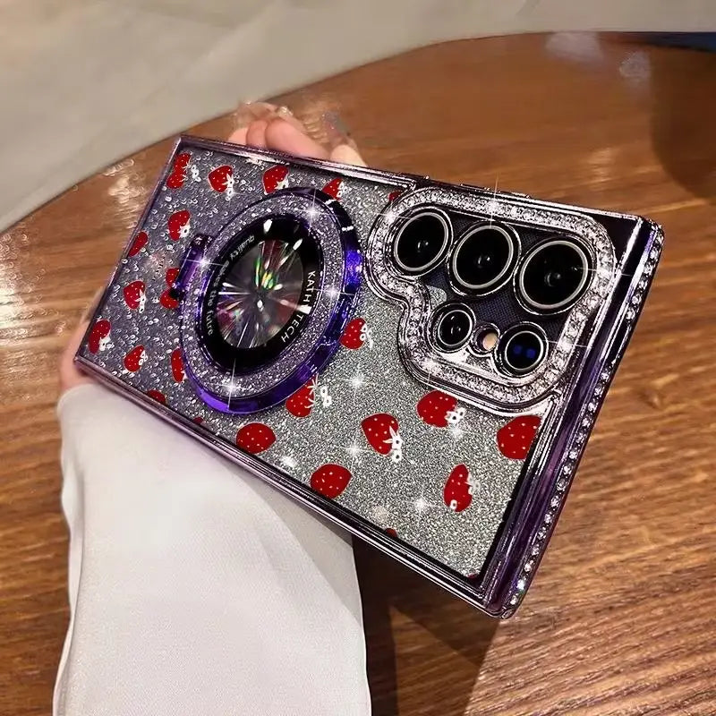 Berry Luxe Shimmer Case