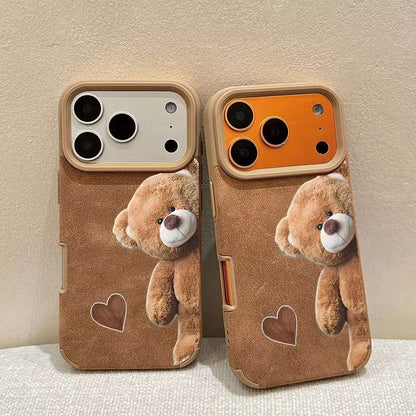 Snuggle Heart Warm Teddy Case