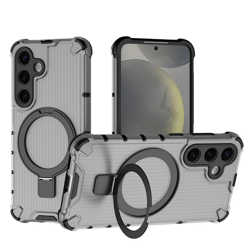 Precision Armor Metallic Ring Stand Case - Samsung