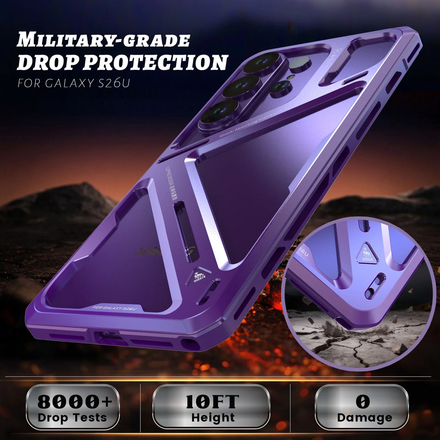 Apex Machined Metal Shield Case