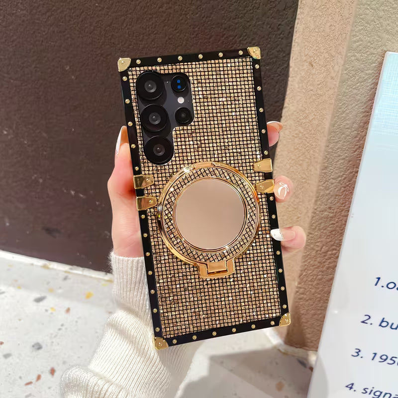 Majestic Mesh Shine Mirror Case