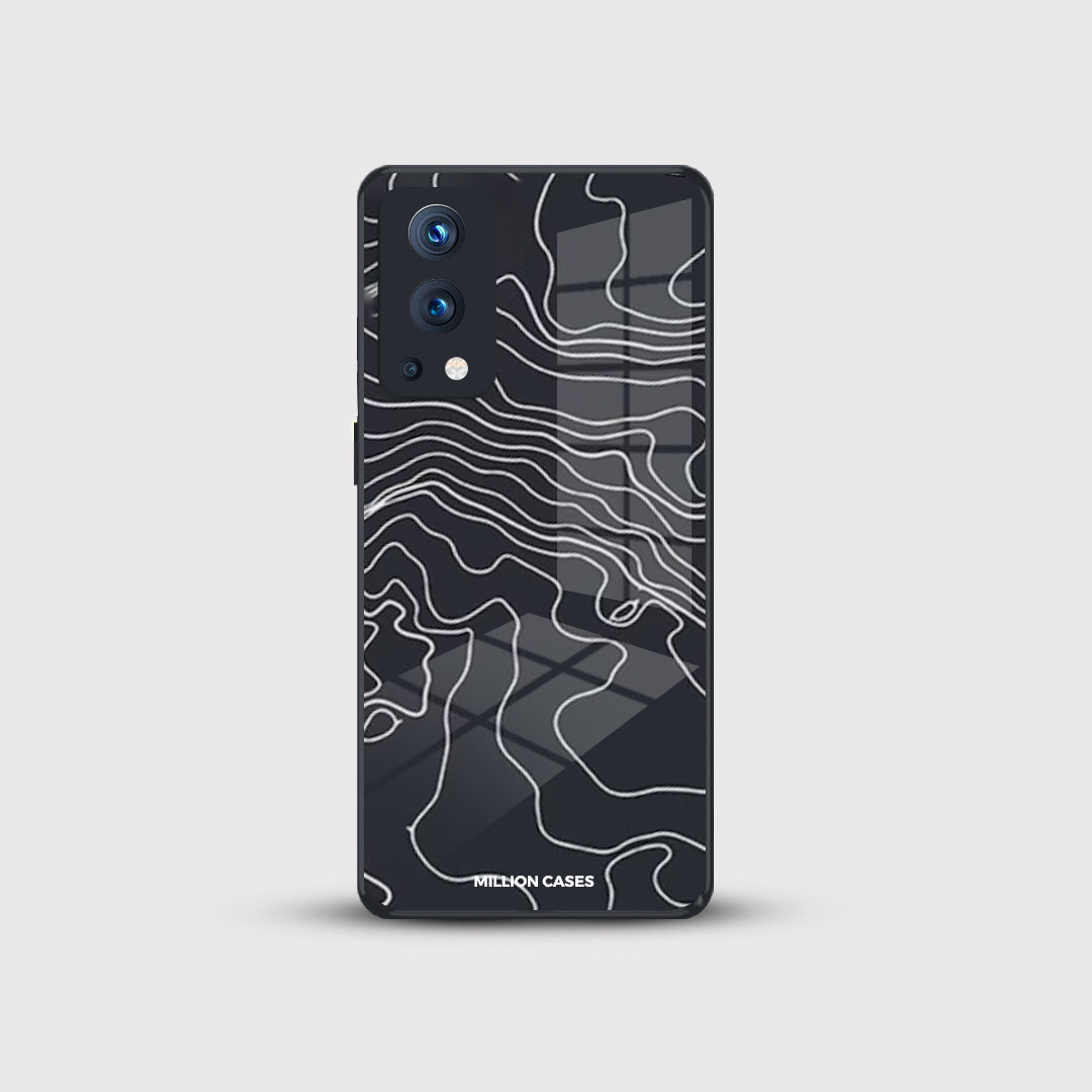 Swirls Pattern Glass Case - OnePlus Nord Series